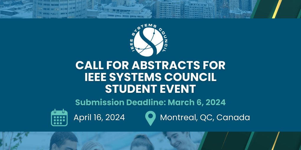 Systems Council Student Event Call for Abstracts