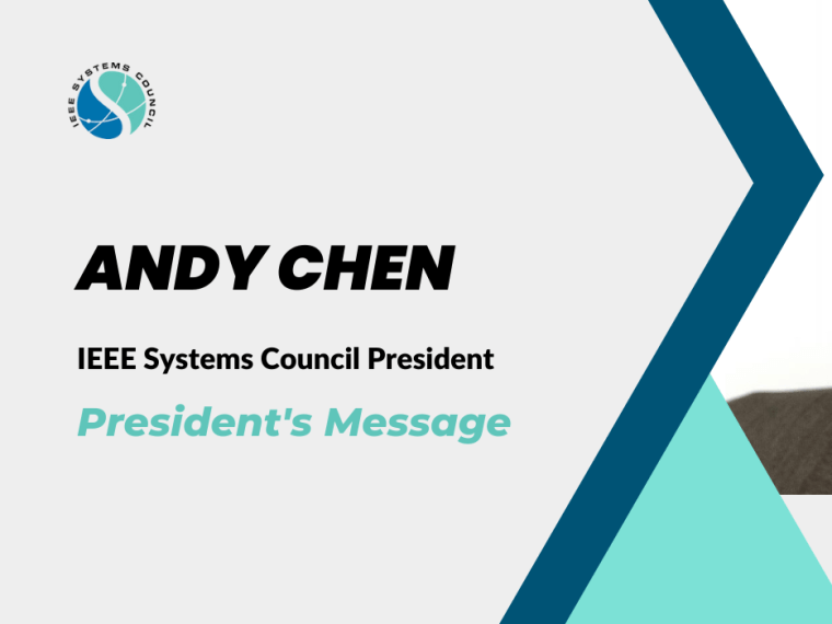 President's Message - Andy Chen