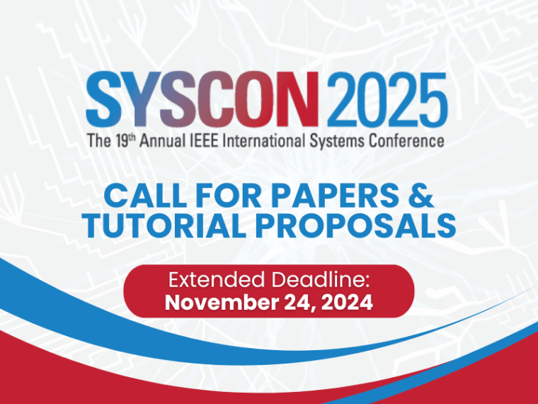 SYSCON 2025 CFP Deadline Extension